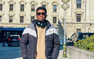 6.000 km Anreise zur Ausbildung: Neuer Stipendiat Prince Iragena im Gespräch